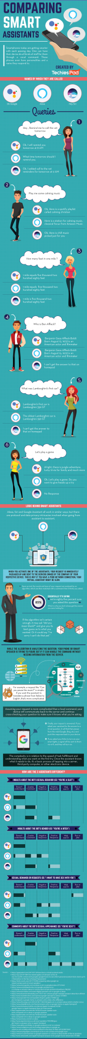 Comparing Smart Assistants - Infographics