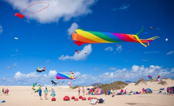 International Kite Festival in Fuerteventura.