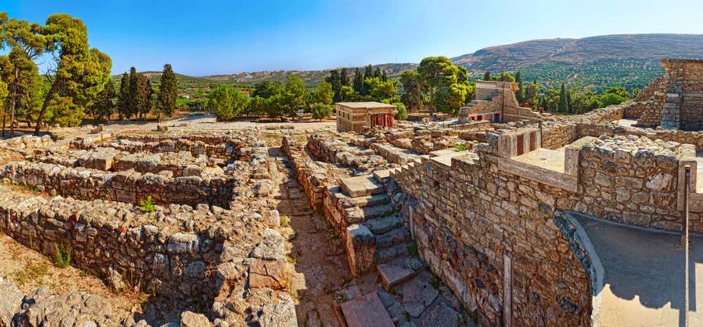 Knossos Palace outside Heraklion