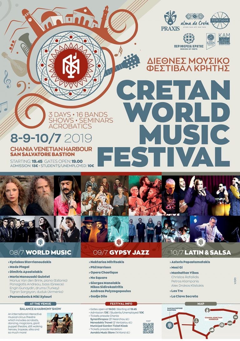 Chania the Cretan World Music Festival 2019