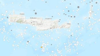 most recent Crete quake