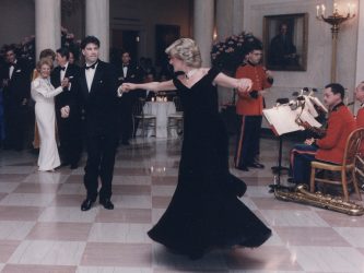 Princess Diana and John Travolta