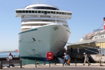 Crystal Cruises Crystal Serenity Cruise Ship in Gibraltar