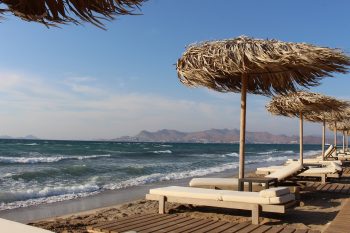 Greek beach resort