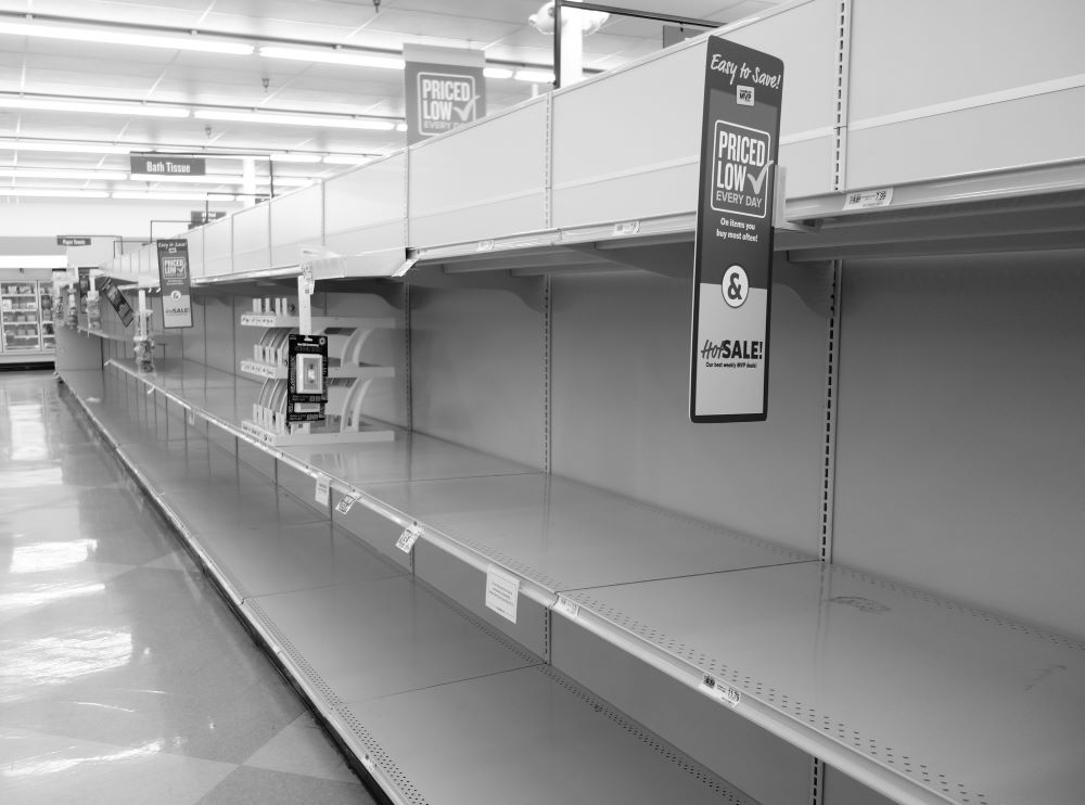 Store shortages threaten every affected city in the world
