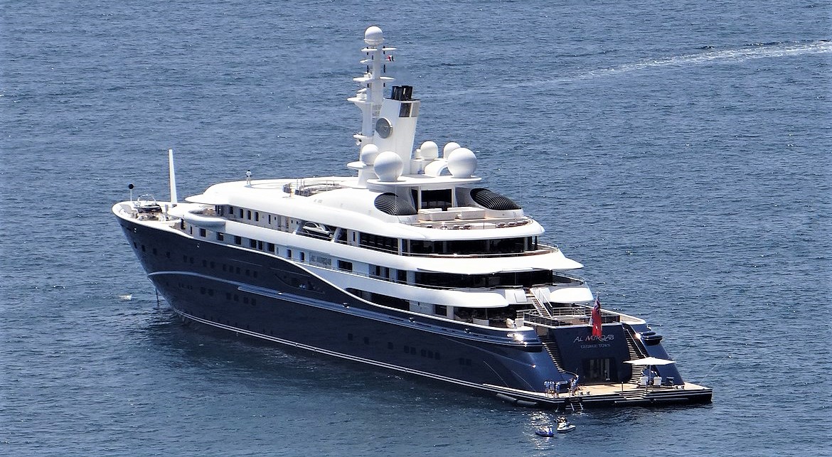 yacht sceicco quatar