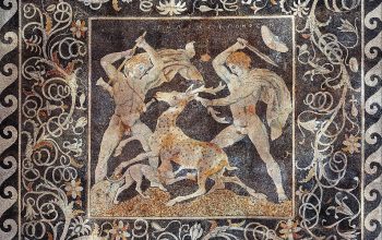 The Stag Hunt Mosaic