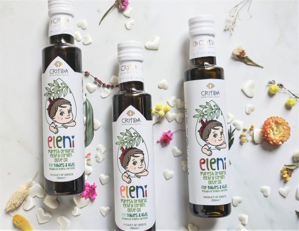 Eleni - extra virgin olive oil for children.