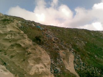 Santorini dump