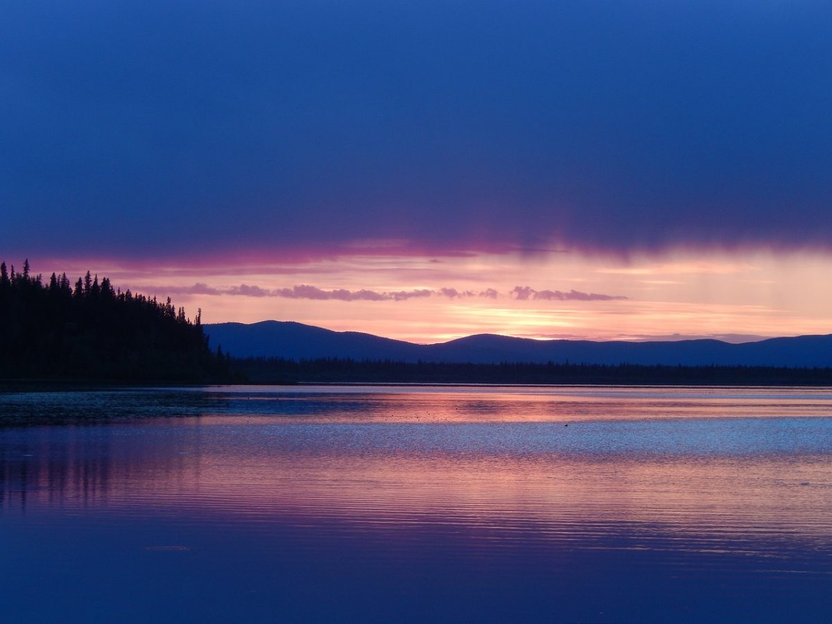 Chasing the Golden Hour: Alaska sunset