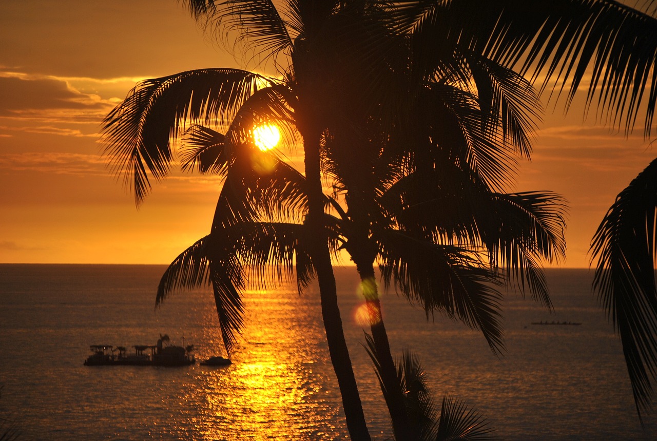 Hawaii Island sunset