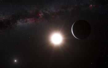An exoplanet orbiting Alpha Centauri B