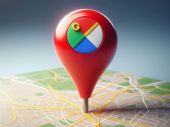 Google maps pin