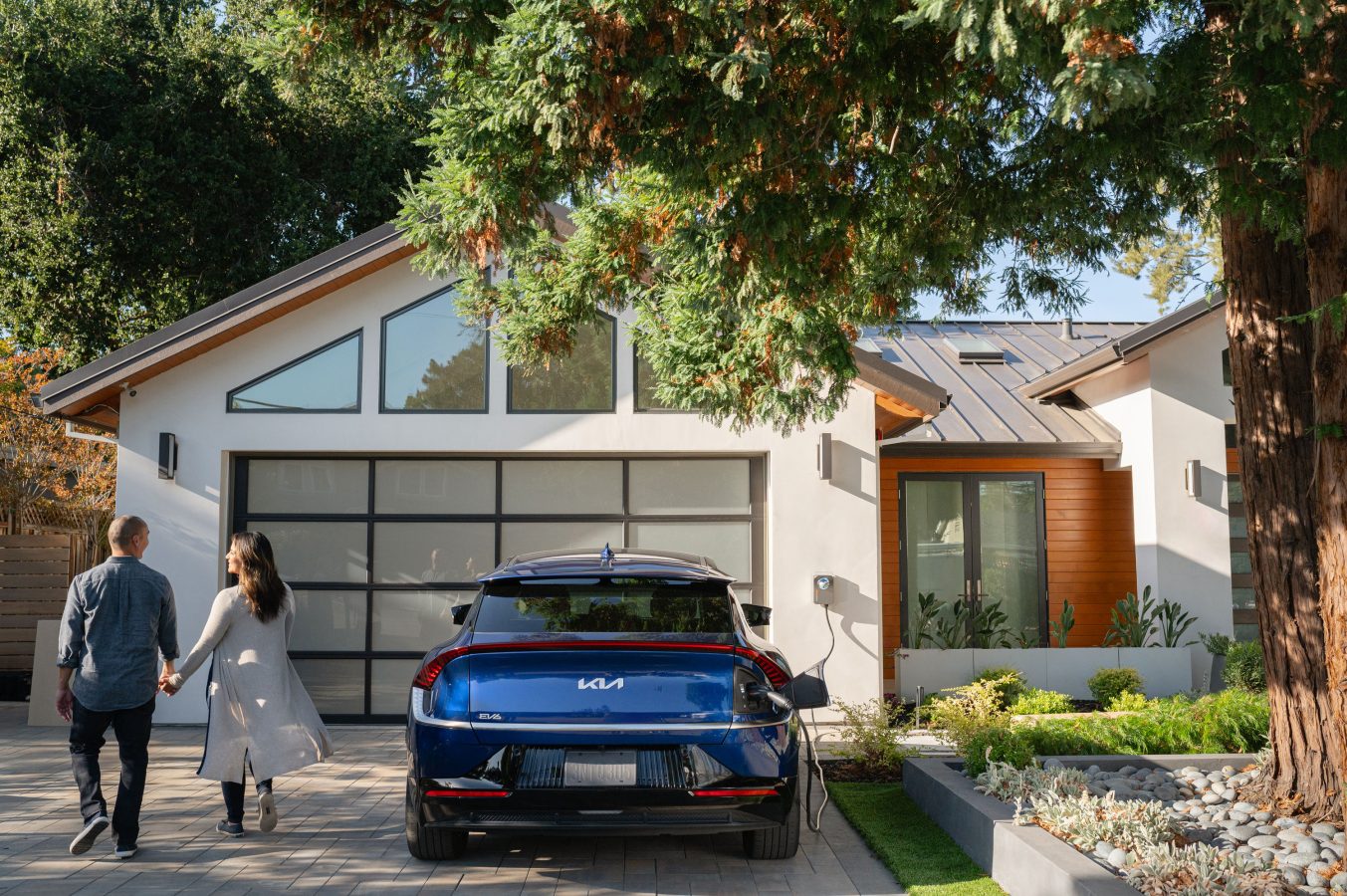 ChargePoint and Airbnb EV charger