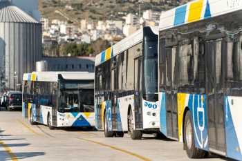 New electric buses Athens