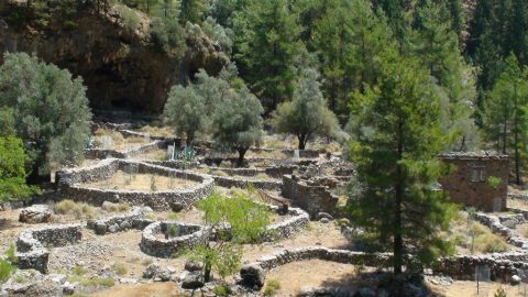 Old village of Samaria