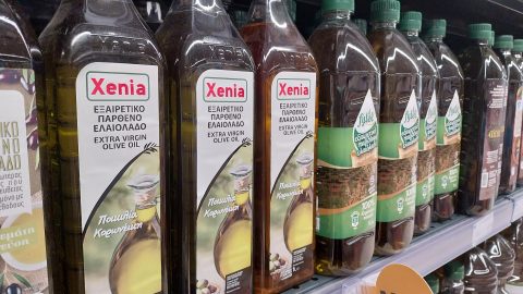 Olive oil prices in Greece