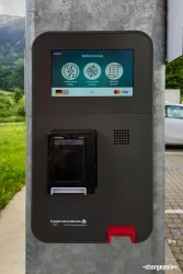 EV payment terminal by ChargePoint