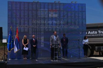 Beginning of the construction of the railway bypass around Nis