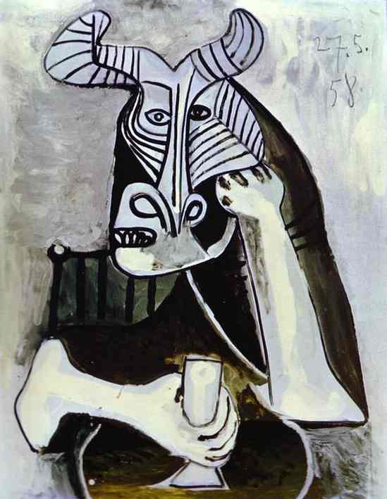  “The Minotaur” (1958) by Picasso