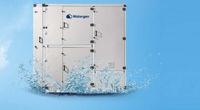 Watergen air-to-water generator