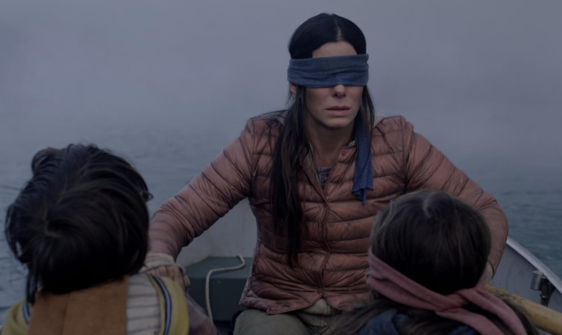 Bird Box spooky travel movie 2018