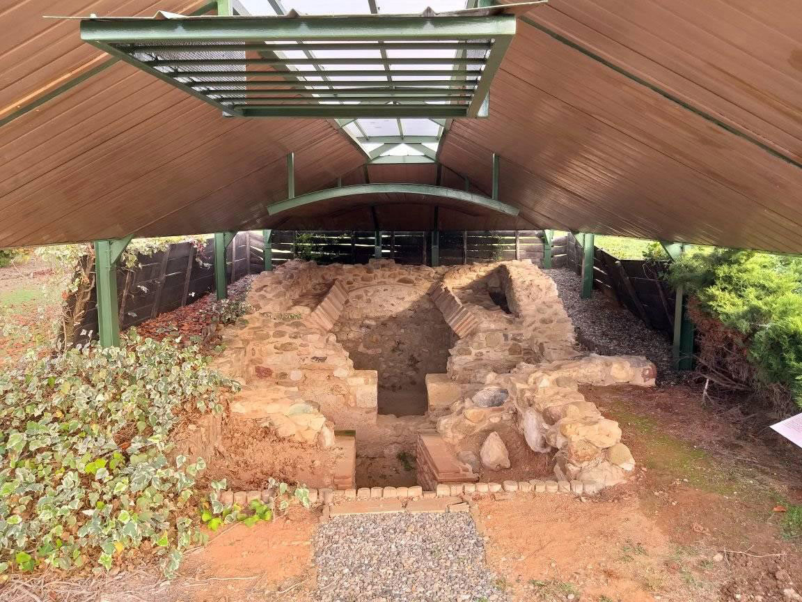 Burial site at Ancient Europus