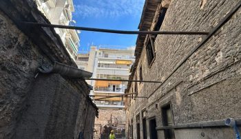 The Hellenic Handkerchief Industry (BEM) building will house the Museum of the Printed Fabric Handkerchief starting in 2025.