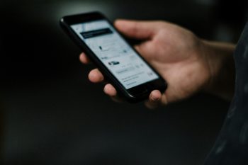 Uber app