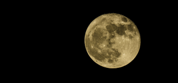 Hunter's supermoon