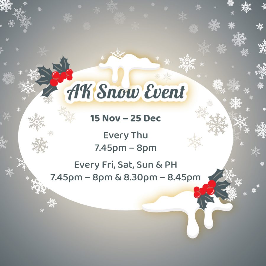 AK Snow Event schedule