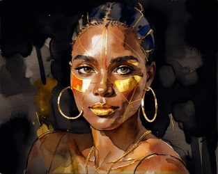 Black History Month illustration.