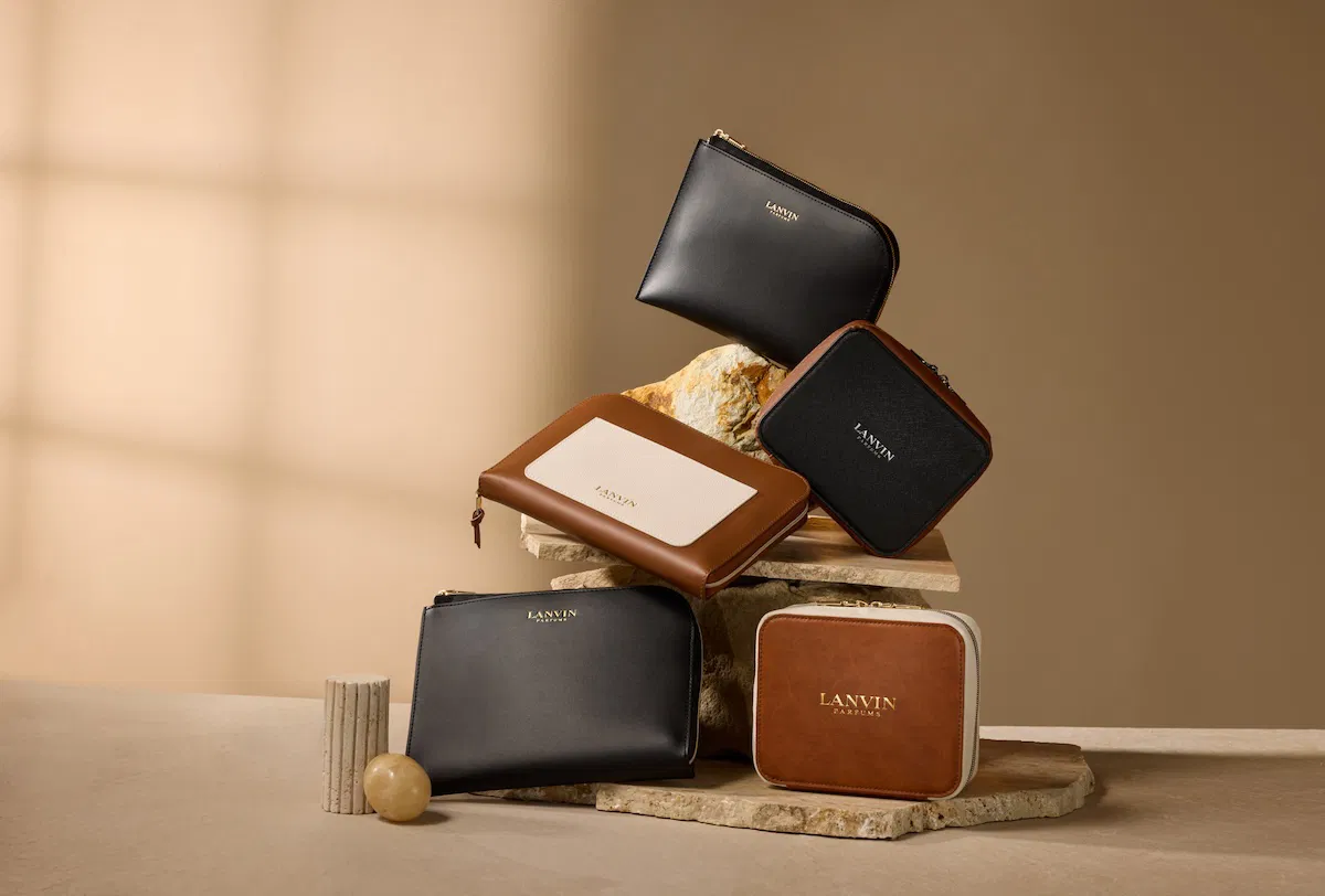 Business Class Lanvin amenity kits in Turkish Airlines flights. 