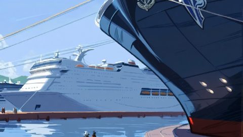 Panhellenic Maritime Federation strike illustration