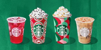 Starbucks holiday menu