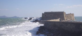 Strong northern winds warning Crete