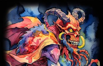 strange Christmas traditions: Krampus