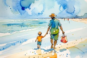 traveling with a newborn illustration