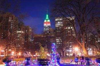 Empire State Building Christmas