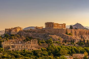 View of Acropolis of Athens with Parthenon and Erechtheion illustration for Which Golden Visa Is Better?