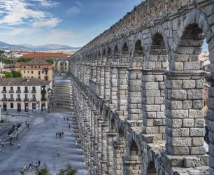 City, Aqueduct, Segovia