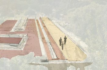 3D visualization of the routes at the Ancient Agora of Athens
