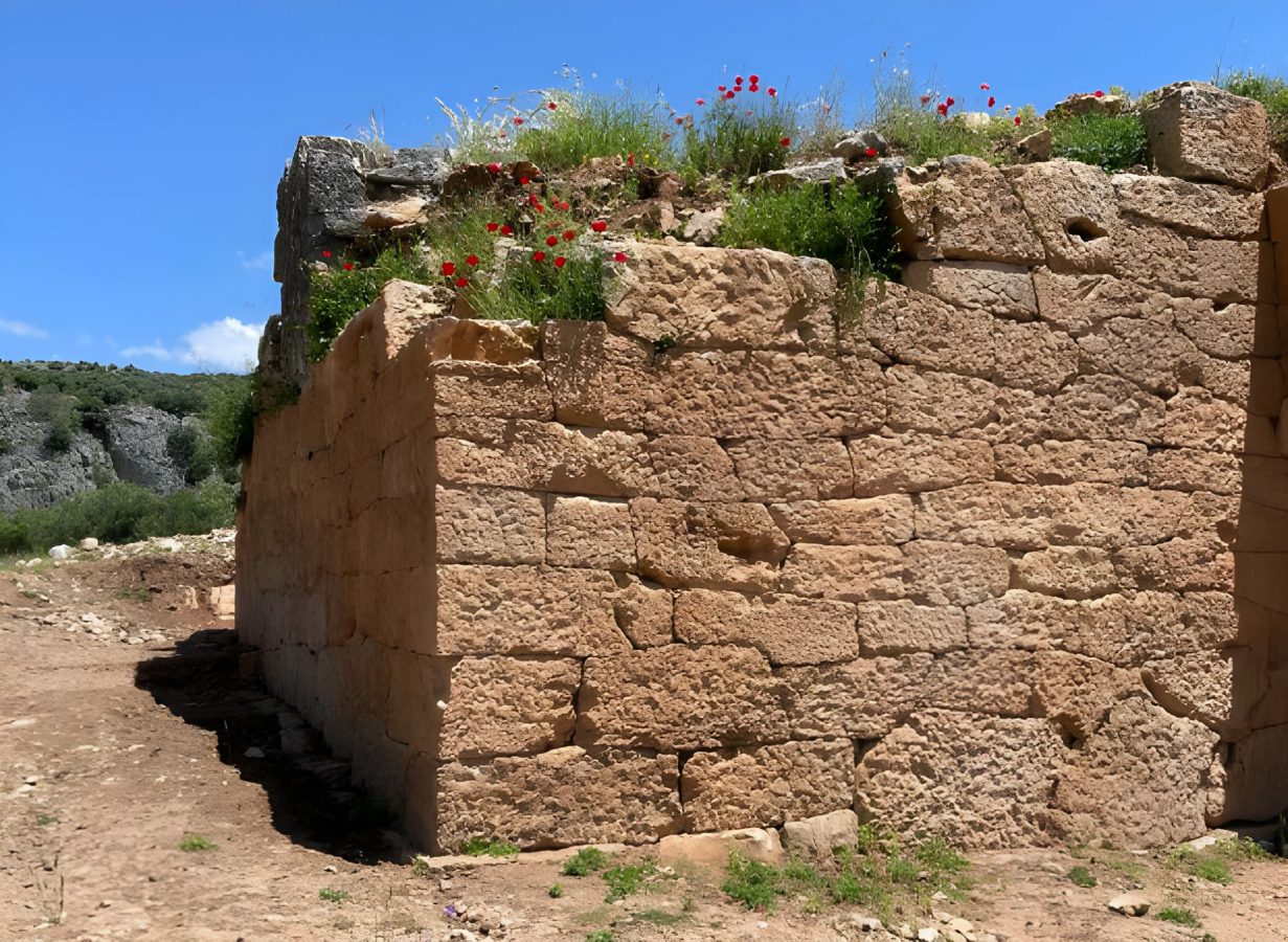 Ancient Pelinna North Tower.