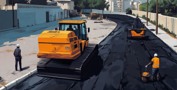 Asphalt Works Kick Off in Heraklion's Old KATEE Area