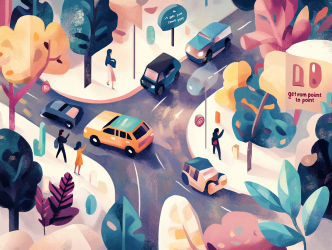 Google Maps AI illustration