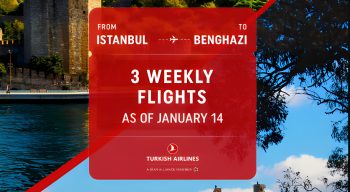 Turkish Airlines Resumes Direct Flights to Benghazi