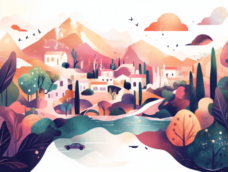 Water Supply Pipeline Installation AI illustration