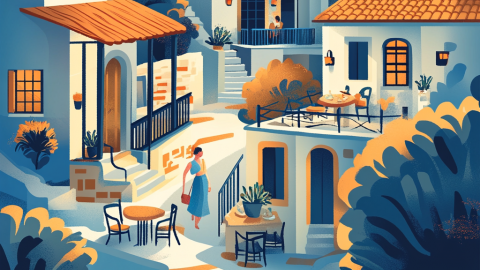 airbnb legislation AI illustration