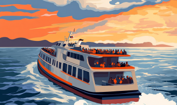 ferry prices AI illustration