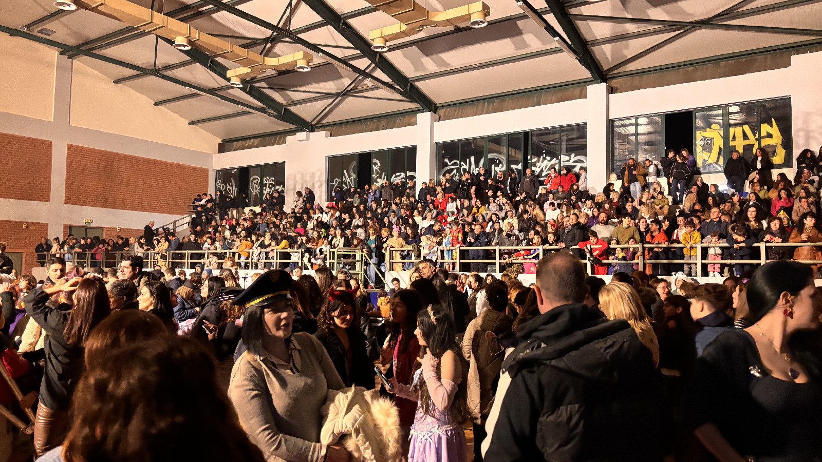 Chania Carnival 2025 spectators